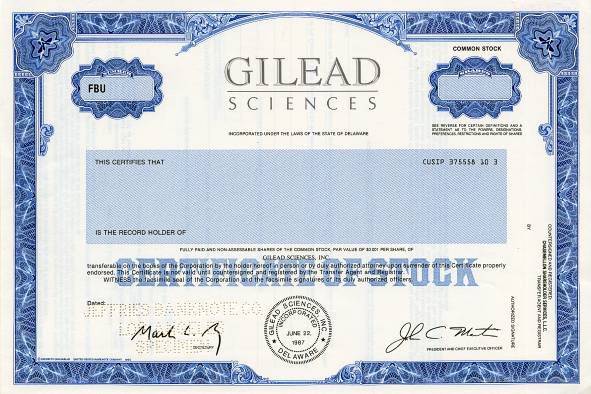 Do You Buy Stocks Or Stock Symbols? - Gilead Sciences, Inc ...