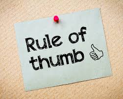 Option trading rules of thumb