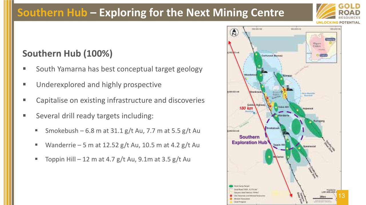 Southern Hub – Exploring for the Next Mining Centre