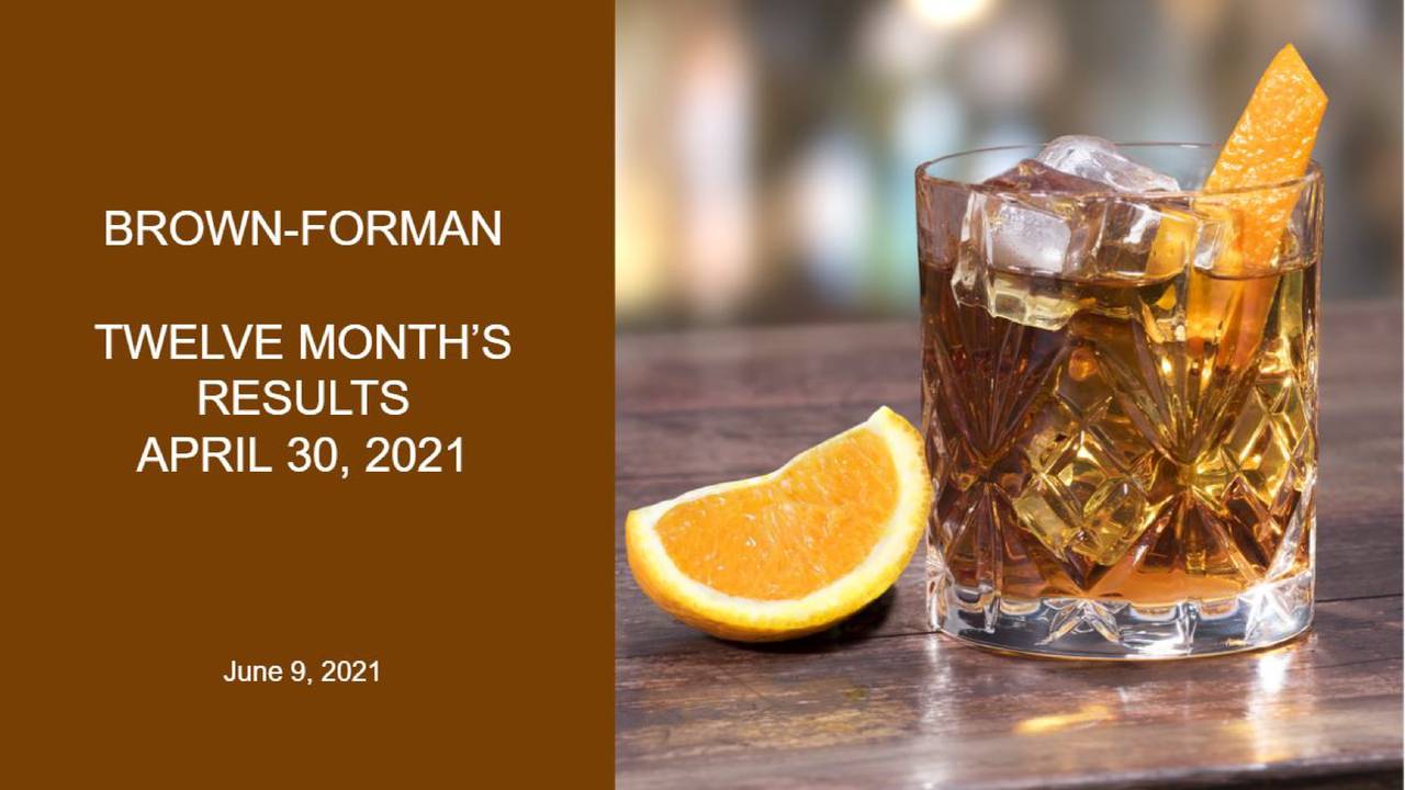 BrownForman Corporation 2021 Q4 Results Earnings Call Presentation
