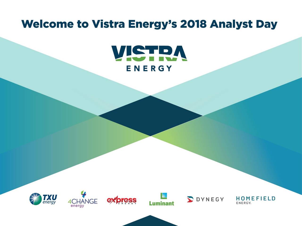 Vistra Energy (VST) Investor Presentation Slideshow (NYSEVST