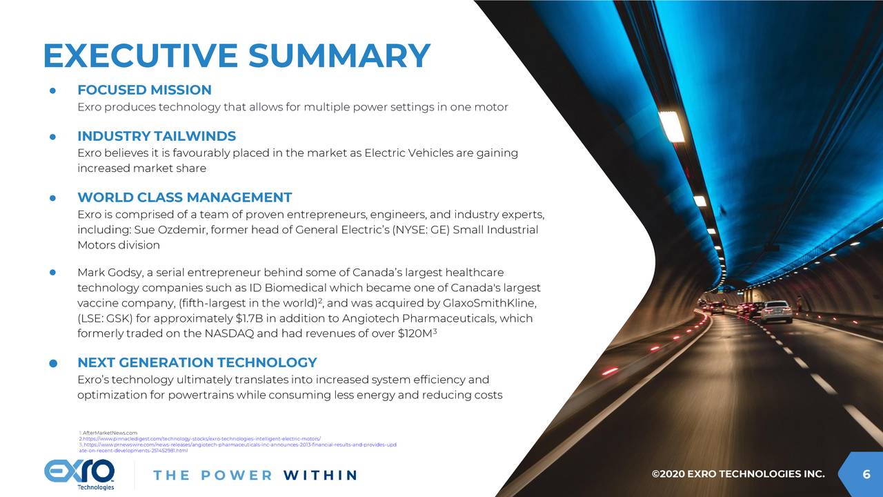 Exro Technologies Exrof Investor Presentation Slideshow Otcmkts Exrof Seeking Alpha