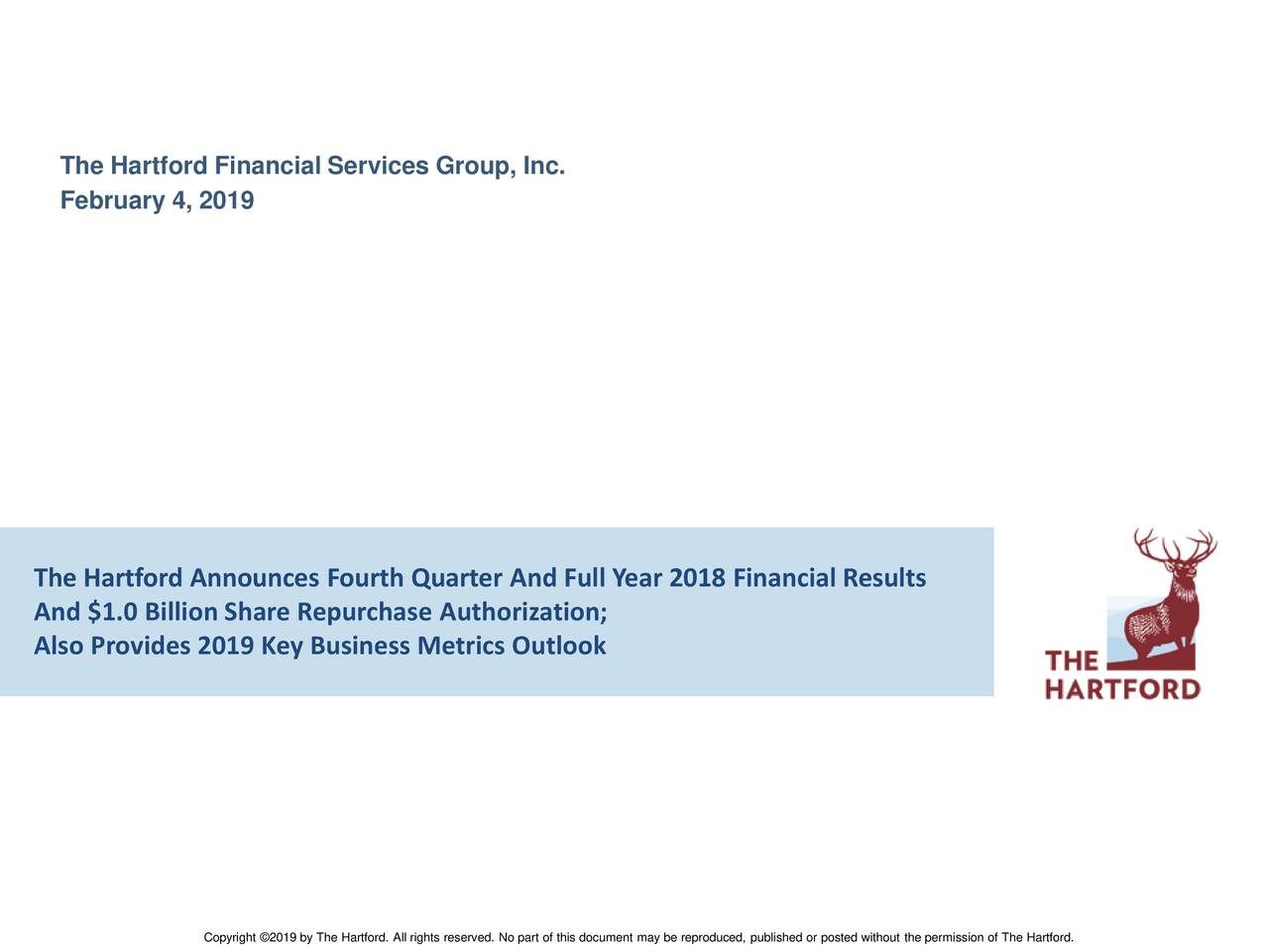 Hartford Financial Services Group Inc. 2018 Q4 Results Earnings