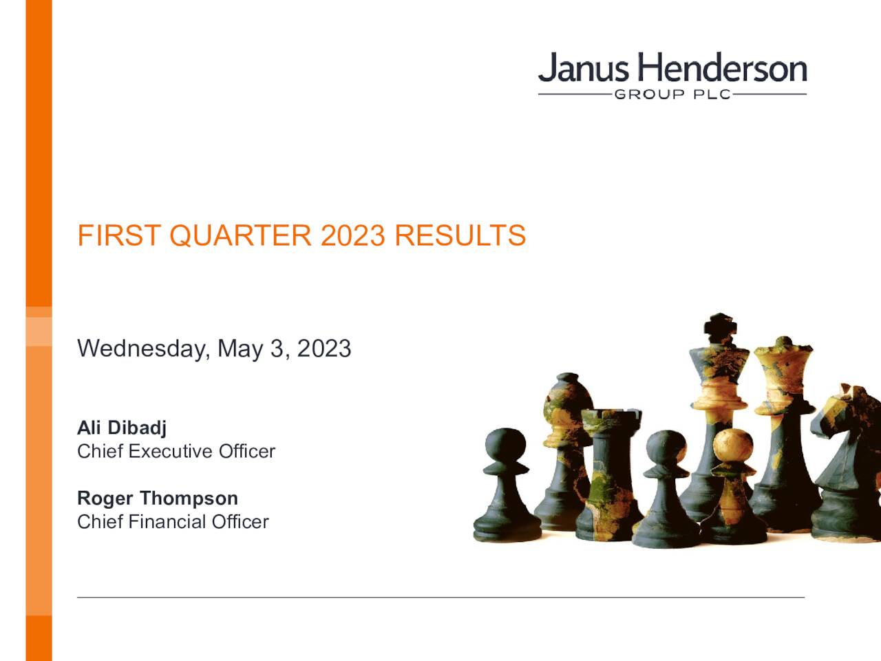 Janus Henderson Group Plc 2023 Q1 - Results - Earnings Call ...