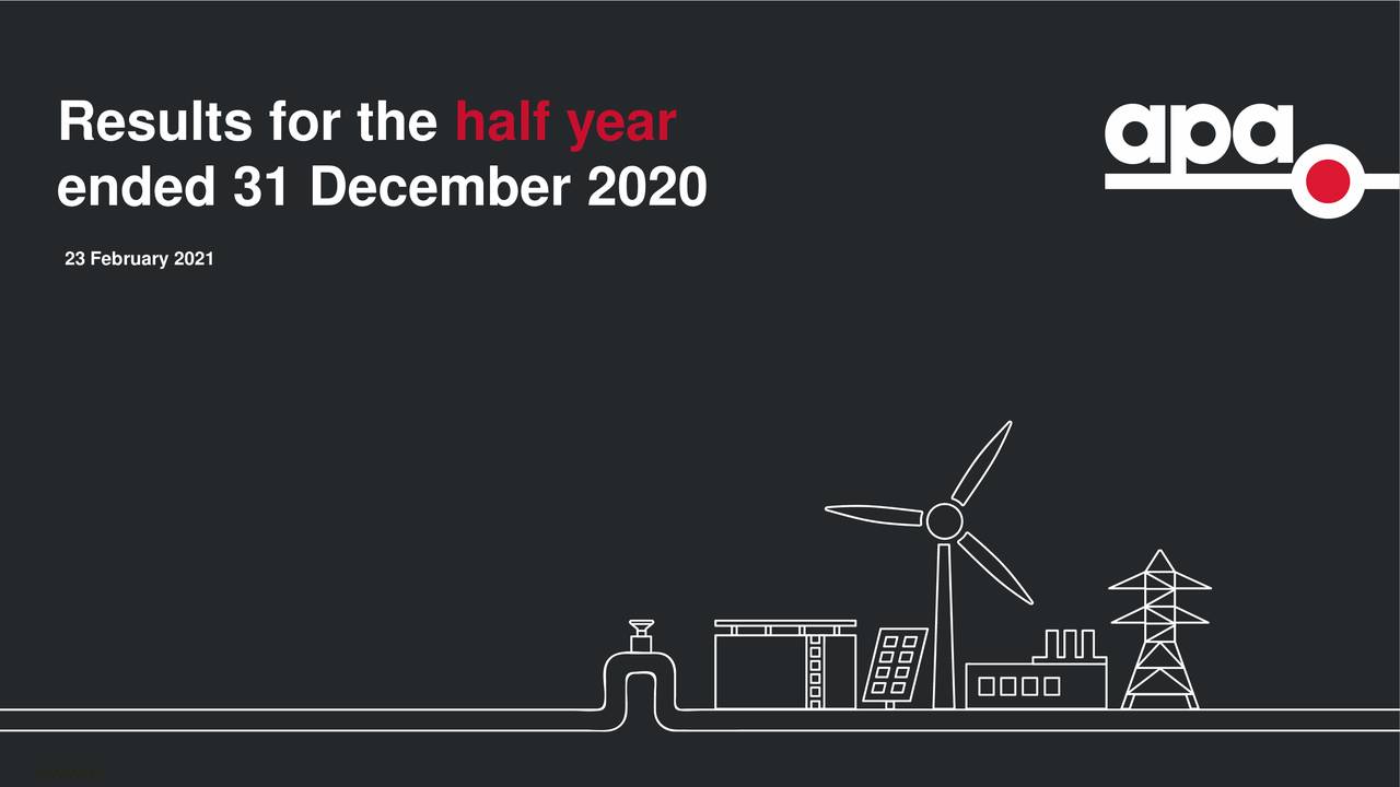 APA Group Stapled Securities 2021 Q2 Results Earnings Call Presentation (OTCMKTSAPAJF