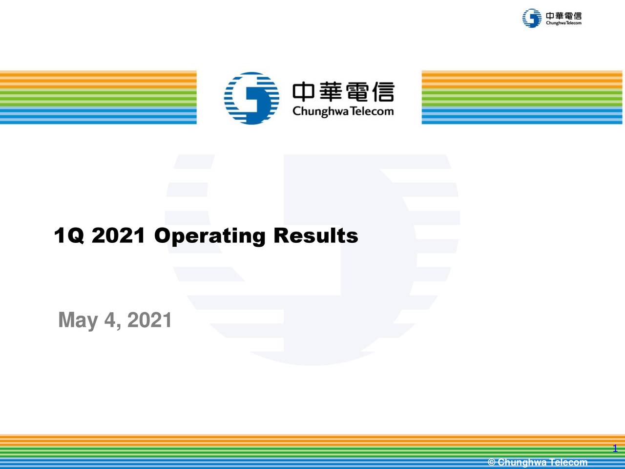 1Q 2021 Operating Results