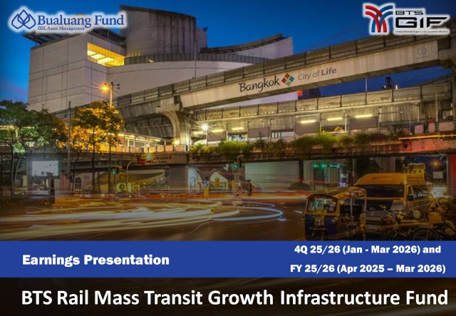 BTS Rail Mass Transit Growth Infrastructure Fund 2026 Q4 - Results ...