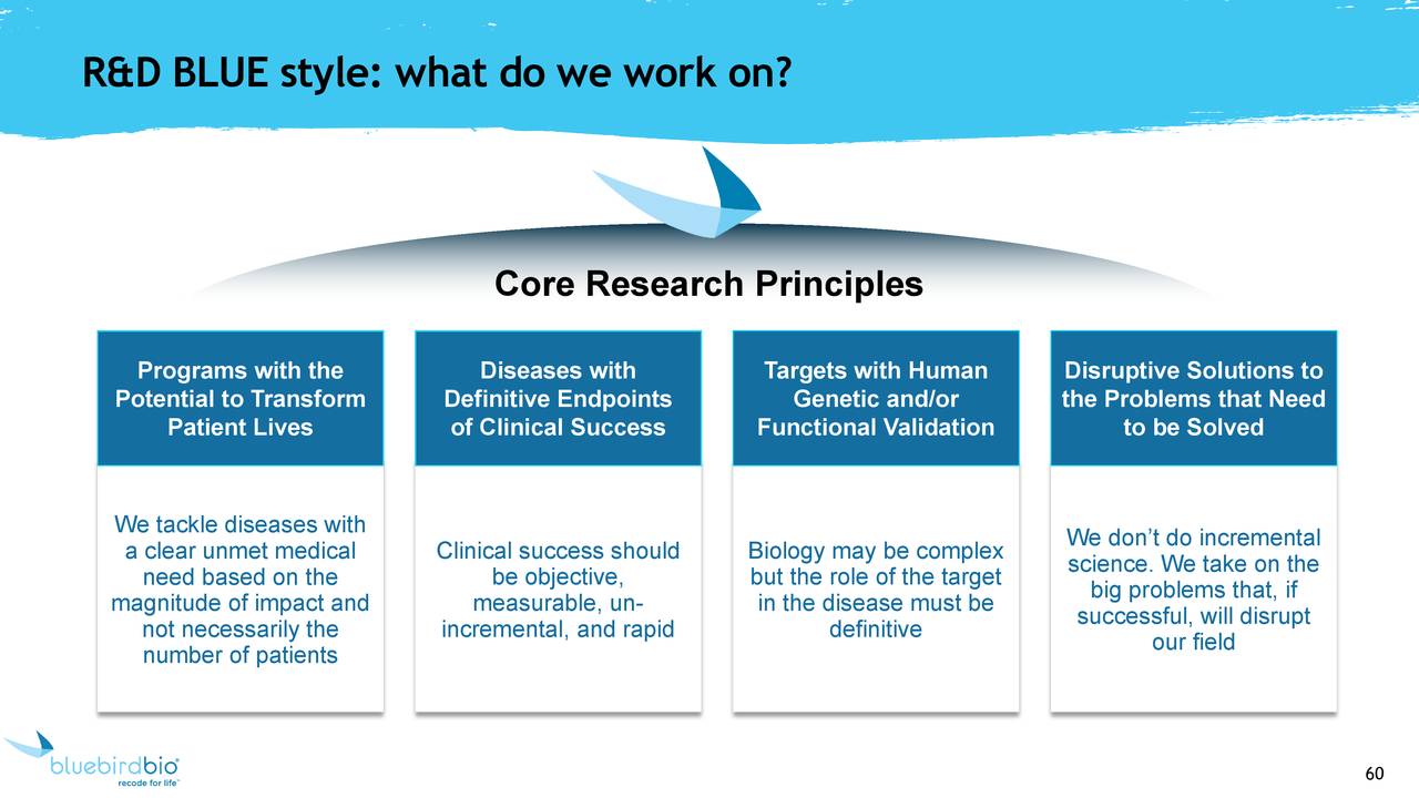 R&D BLUE style: what do we work on?