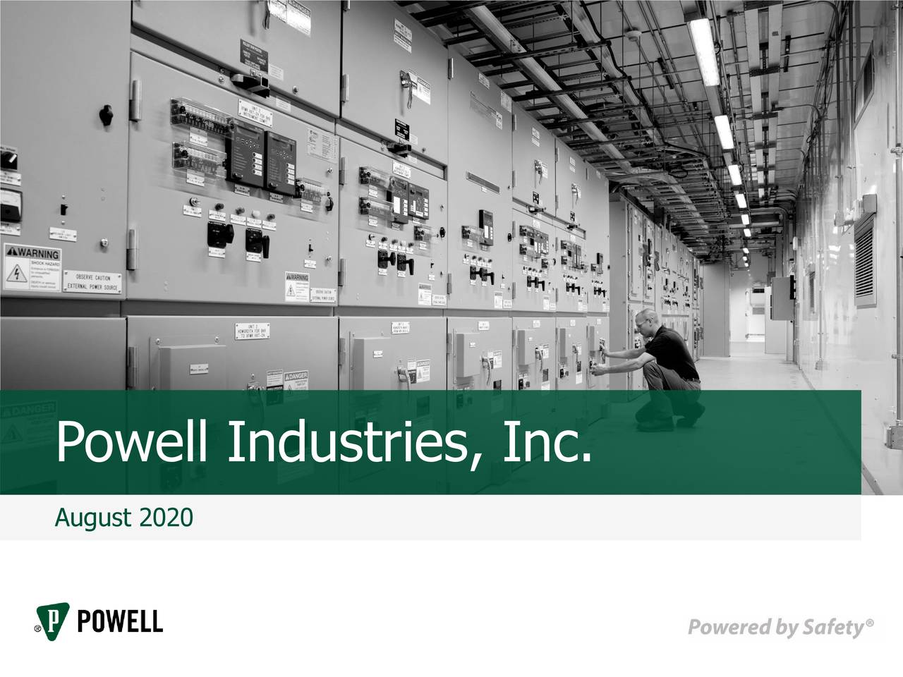 Powell Industries, Inc. 2020 Q3 Results Earnings Call Presentation