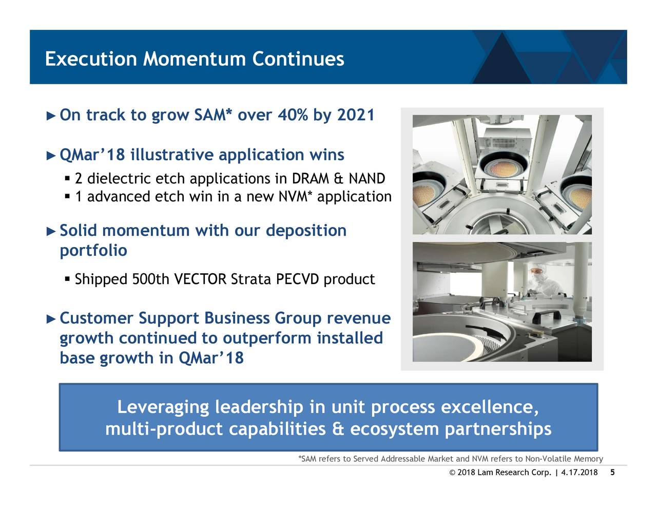 Lam Research Corporation 2018 Q3 - Results - Earnings Call Slides - Lam ...