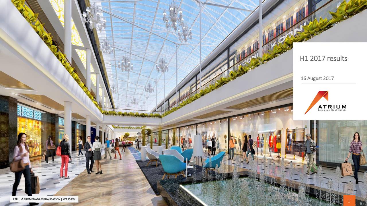 Atrium European Real Estate, Ltd. 2017 Q2 Results Earnings Call Slides (OTCMKTSATRBF