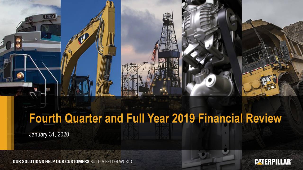 Caterpillar Inc. 2019 Q4 - Results - Earnings Call Presentation (NYSE ...