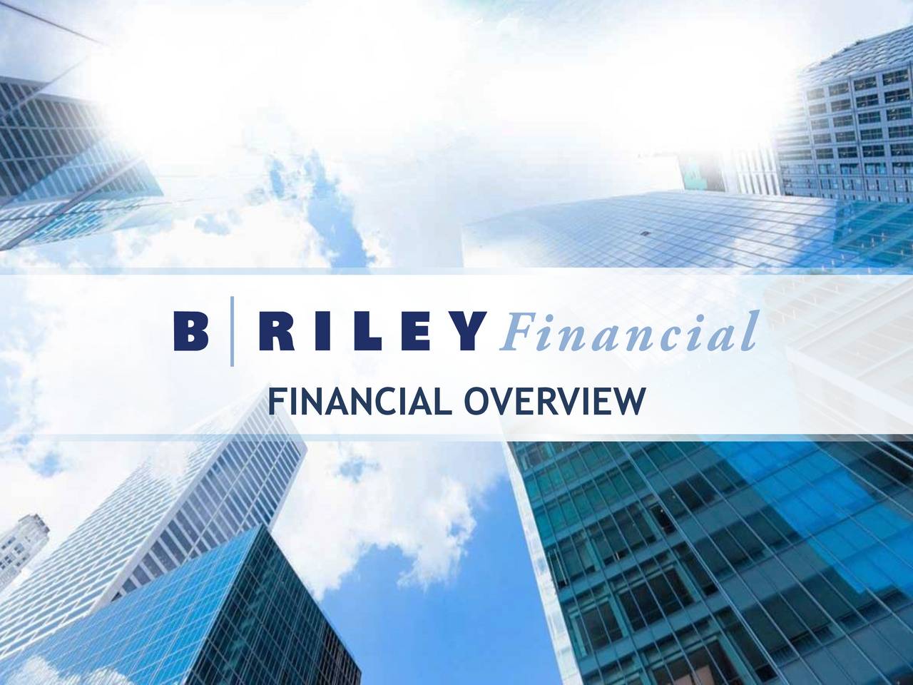 B. Riley Financial (RILY) Presents At 18th Annual B. Riley & Co ...