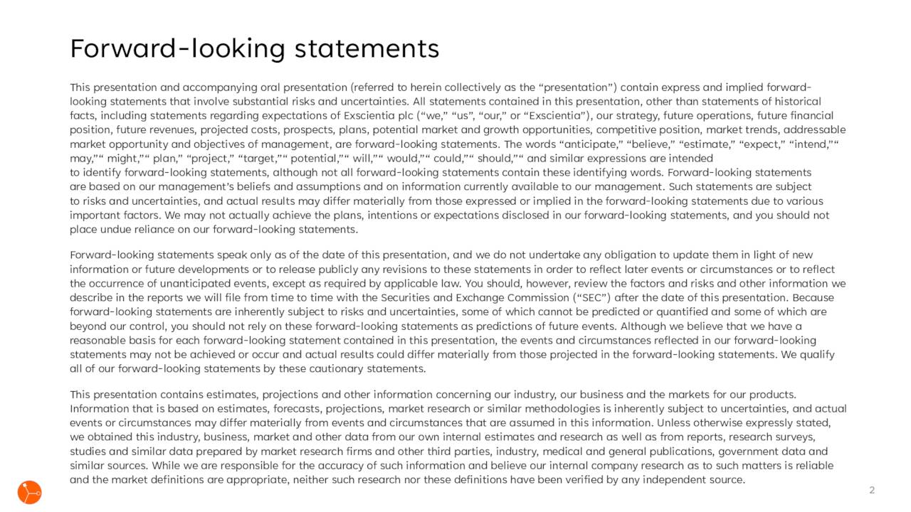 Forward-looking statements