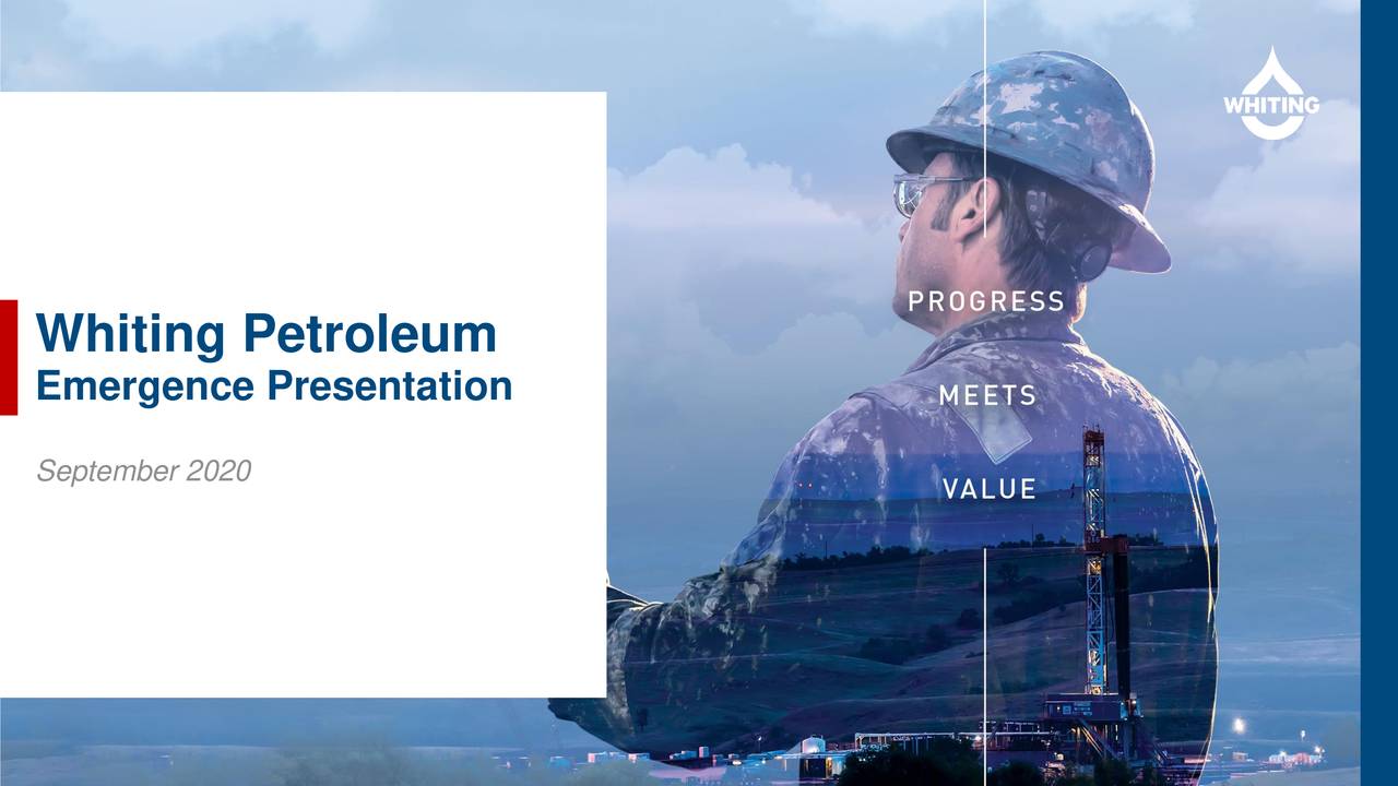 Whiting Petroleum (WLL) Presents At Emergence Slideshow (NASDAQCHRD