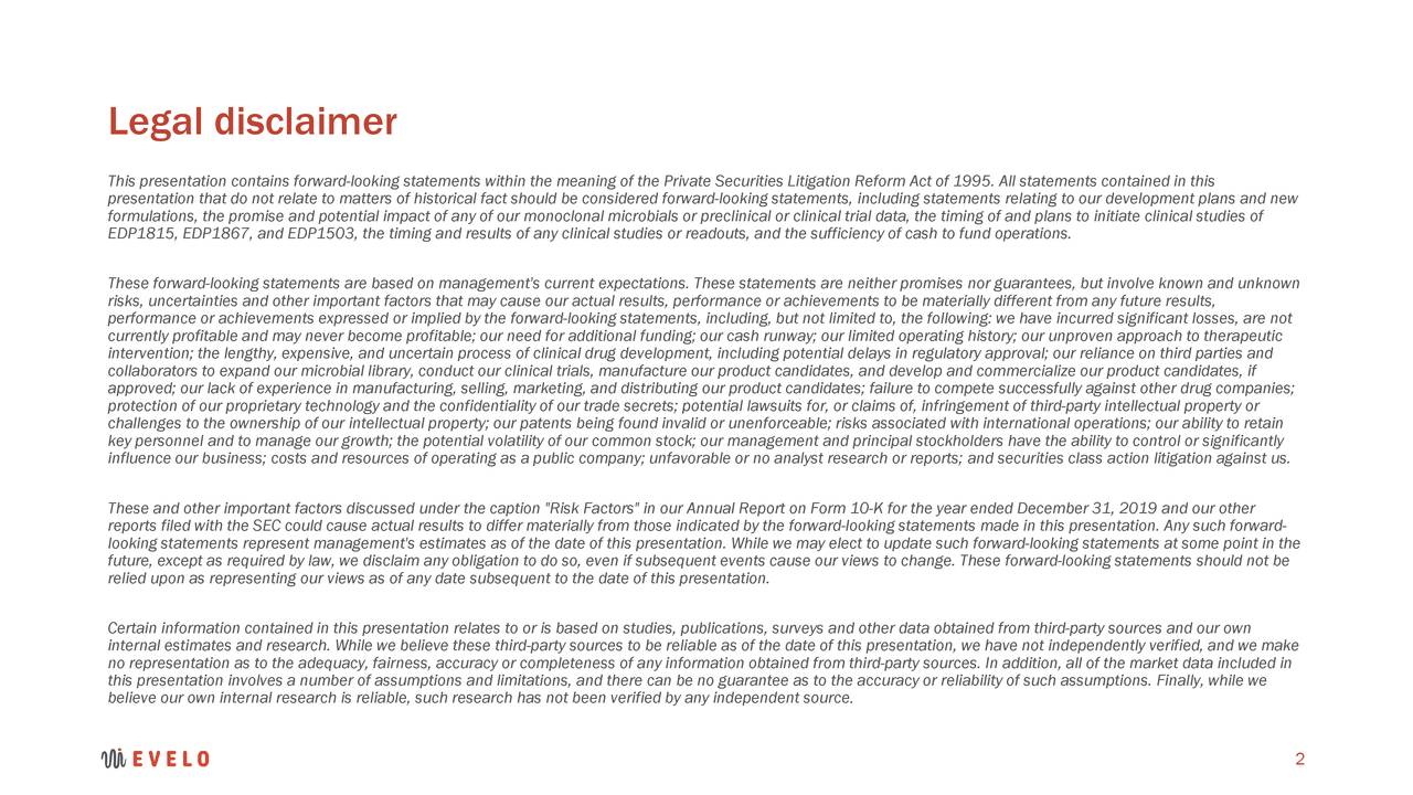 Legal disclaimer