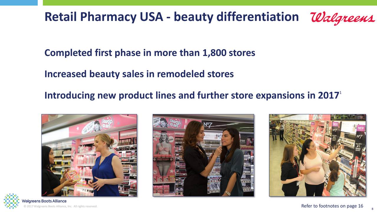 Walgreens Boots Alliance Inc 2017 Q1 Results Earnings Call Walgreens Boots Alliance Inc 2017 Q1 Results Earnings Call Slides Nasdaq Wba Seeking Alpha