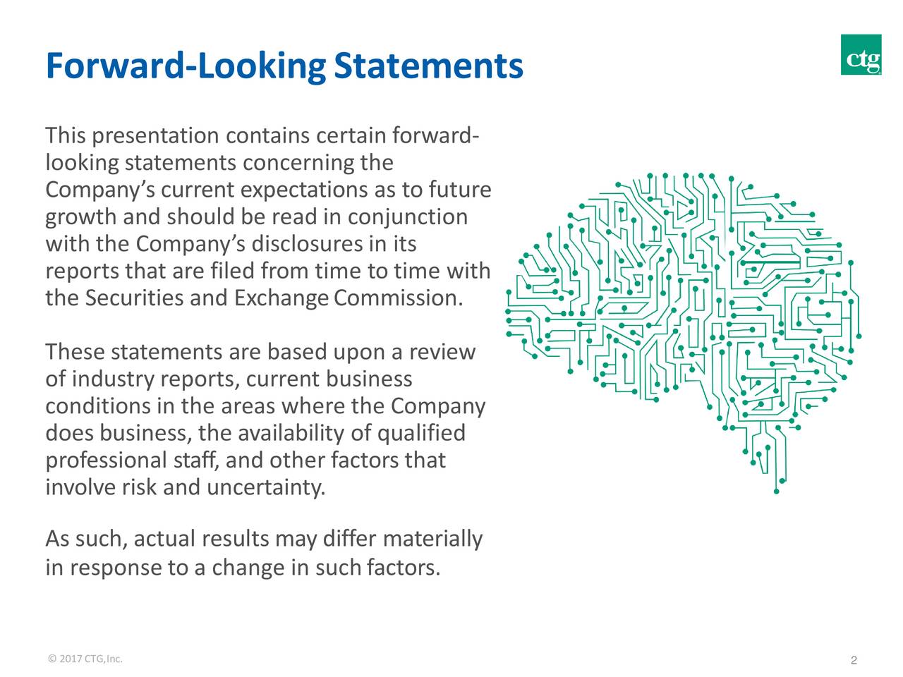 Computer Task Group (CTG) Presents At 18th Annual B. Riley & Co