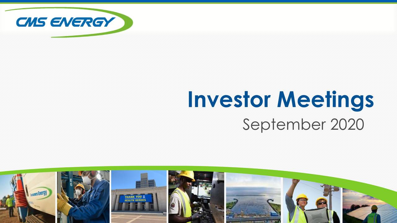 CMS Energy Corporation (CMS) Investor Presentation - Slideshow