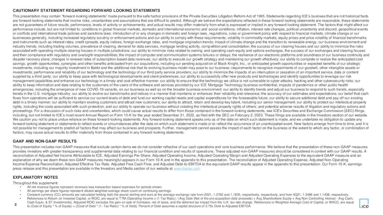CAUTIONARY STATEMENT REGARDING FORWARD LOOKING STATEMENTS