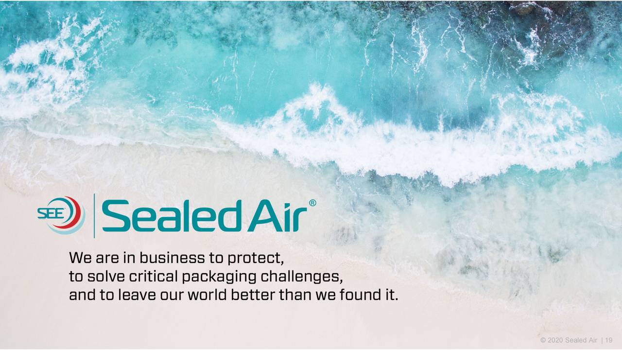 Sealed Air Corporation 2020 Q2 - Results - Earnings Call Presentation ...