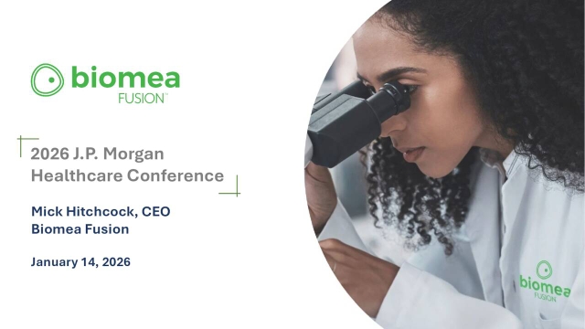 Biomea Fusion, Inc. (BMEA) Presents at 44th Annual J.P. Morgan ...