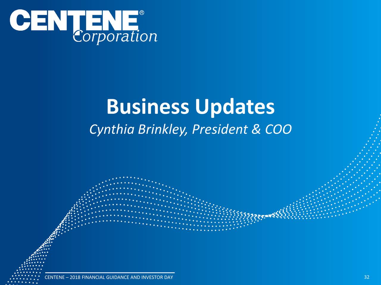 Centene (CNC) Investor Presentation - Slideshow (NYSE:CNC) | Seeking Alpha