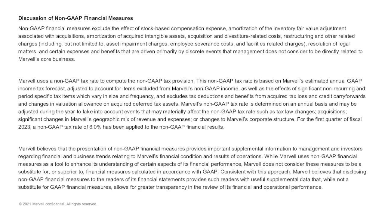 Marvell Technology, Inc. 2023 Q1 Results Earnings Call Presentation