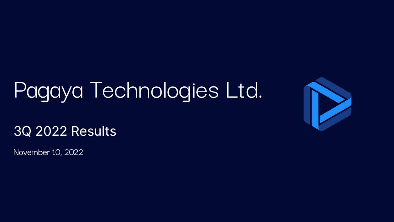 Pagaya Technologies Ltd. 2022 Q3 - Results - Earnings Call Presentation ...