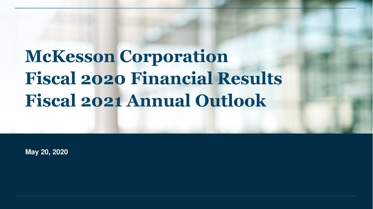 mckesson corporation