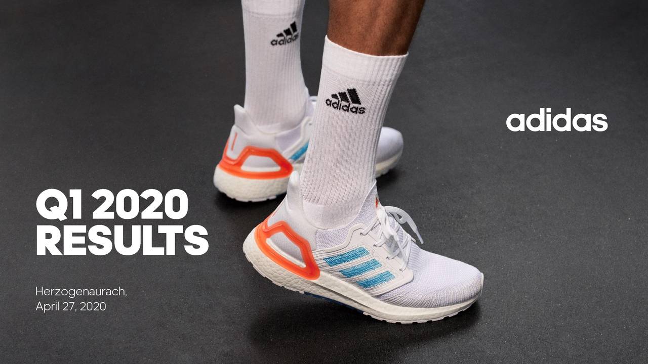 adidas AG ADR 2020 Q1 - Results 