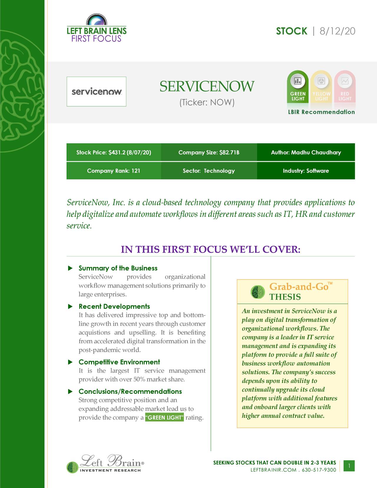 ServiceNow Pricey, But Worth It (NYSENOW) Seeking Alpha