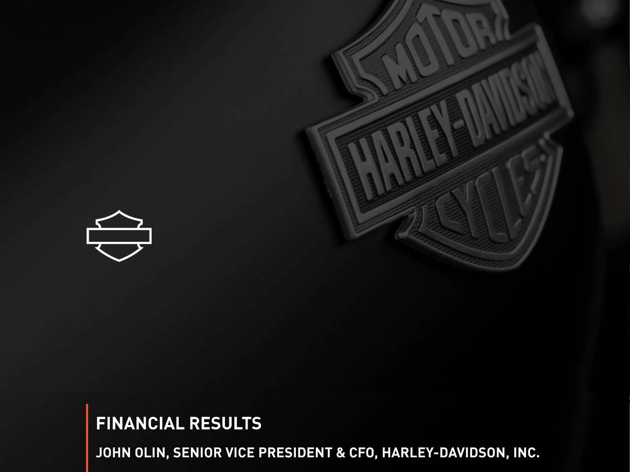  Harley Davidson Inc 2019 Q3 Results Earnings Call 