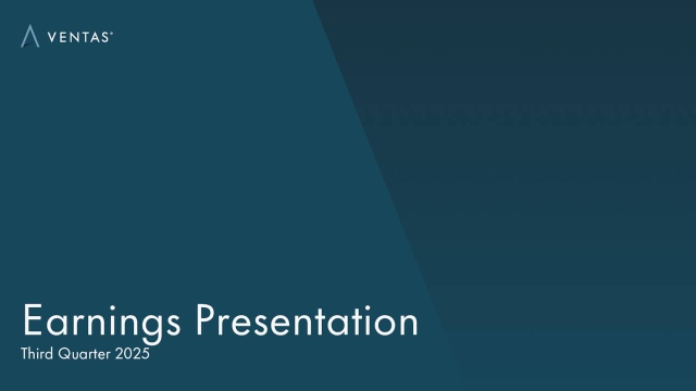 Ventas, Inc. 2025 Q3 - Results - Earnings Call Presentation (NYSE:VTR ...