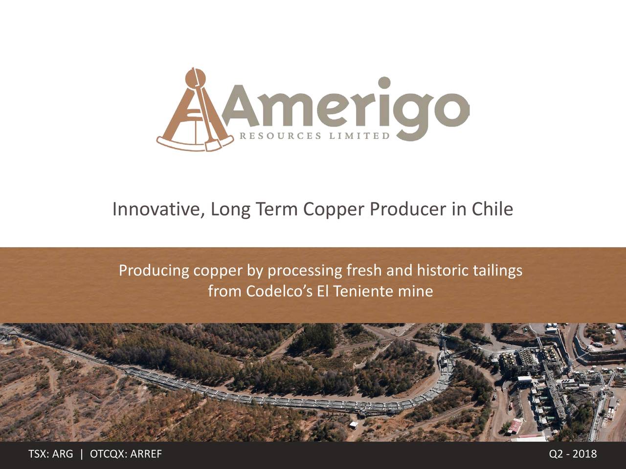 Innovative, Long Term Copper Producer in Chile