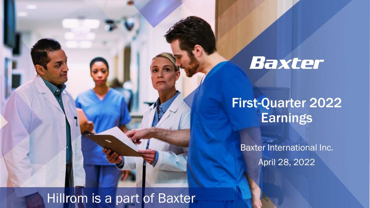 Baxter International Inc. 2022 Q1 Results Earnings Call