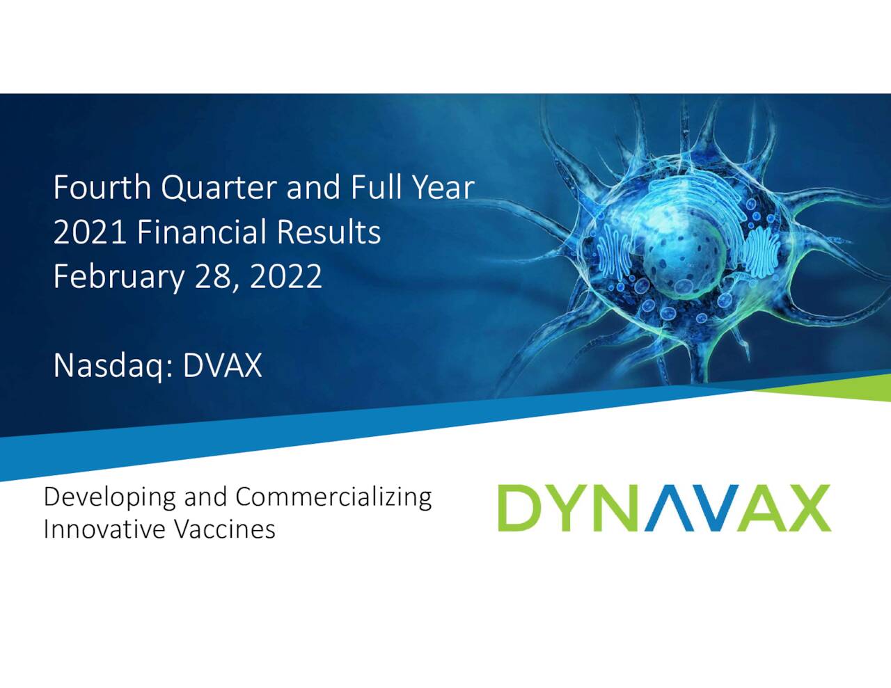 Dynavax Technologies Corporation 2021 Q4 - Results - Earnings Call ...