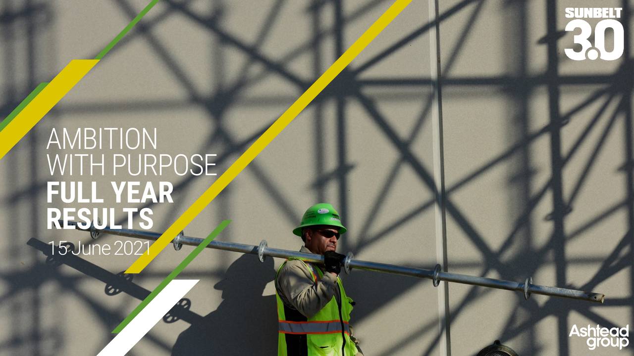 Ashtead Group plc 2021 Q4 Results Earnings Call Presentation