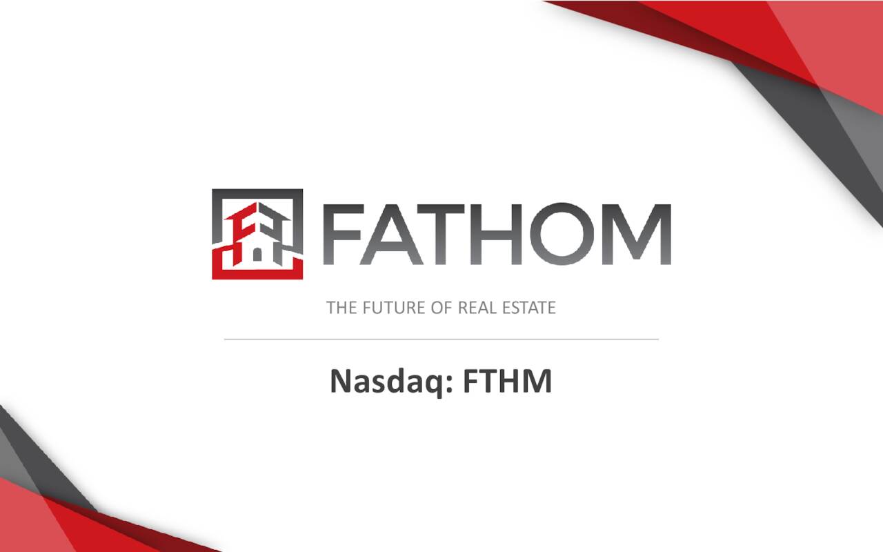 Fathom Holdings Stock