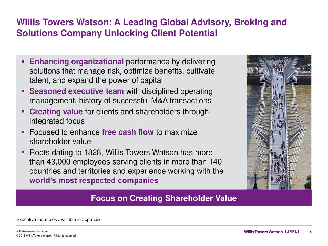 Willis Towers Watson (WLTW) Investor Presentation - Slideshow (NASDAQ ...