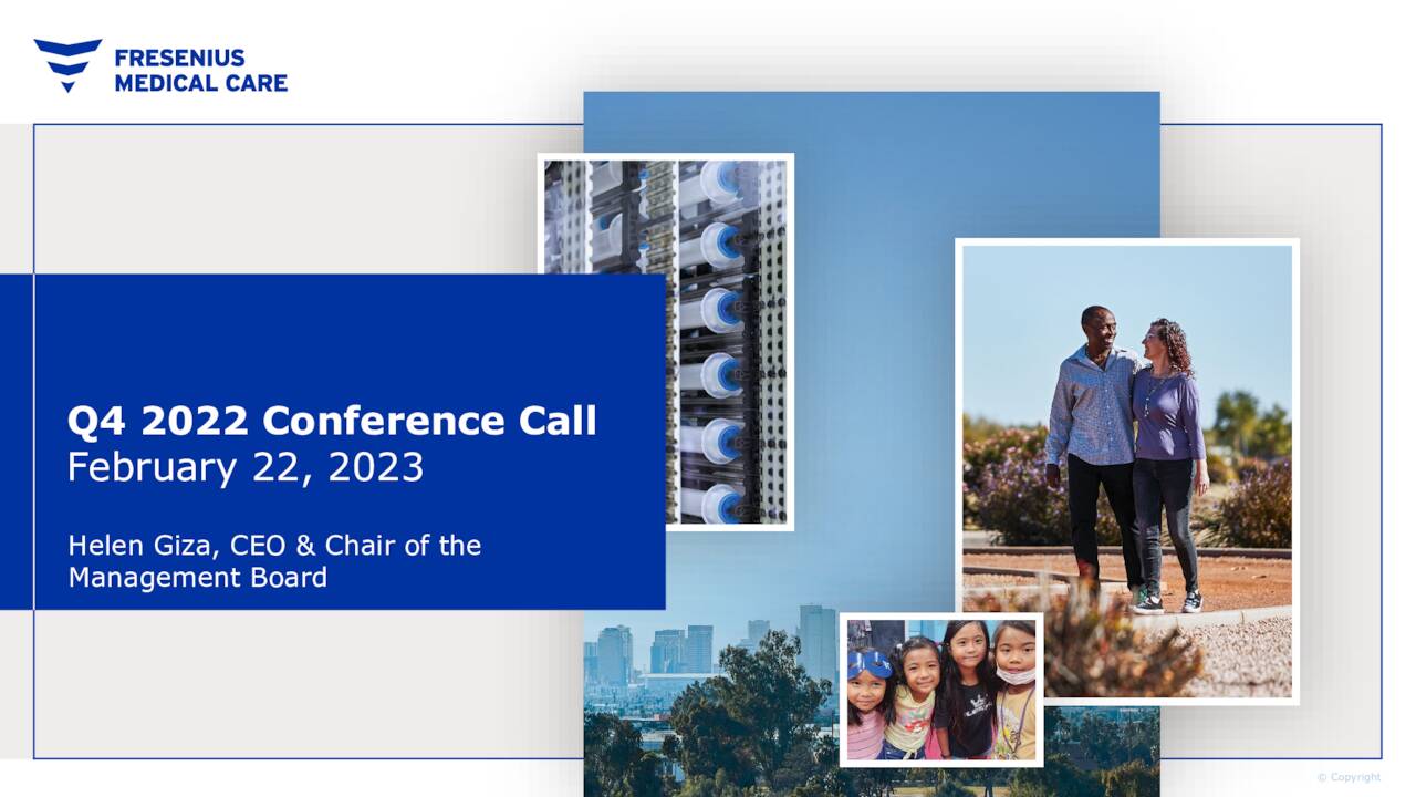 Fresenius Medical Care AG & Co. KGaA 2022 Q4 Results Earnings Call Presentation (NYSEFMS