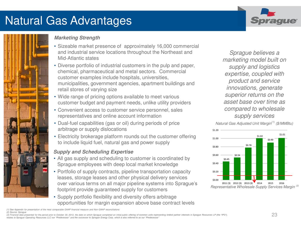 Sprague Resources LP 2017 Q3 Results Earnings Call Slides (NYSE