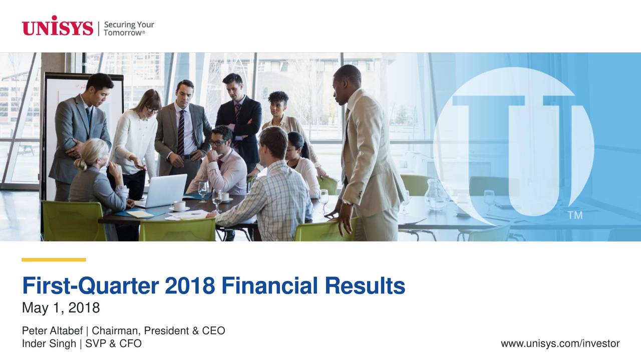 First-Quarter 2018 Financial Results