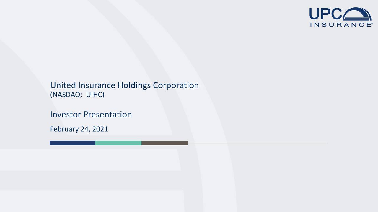 United Insurance Holdings Corp. 2020 Q4 Results Earnings Call