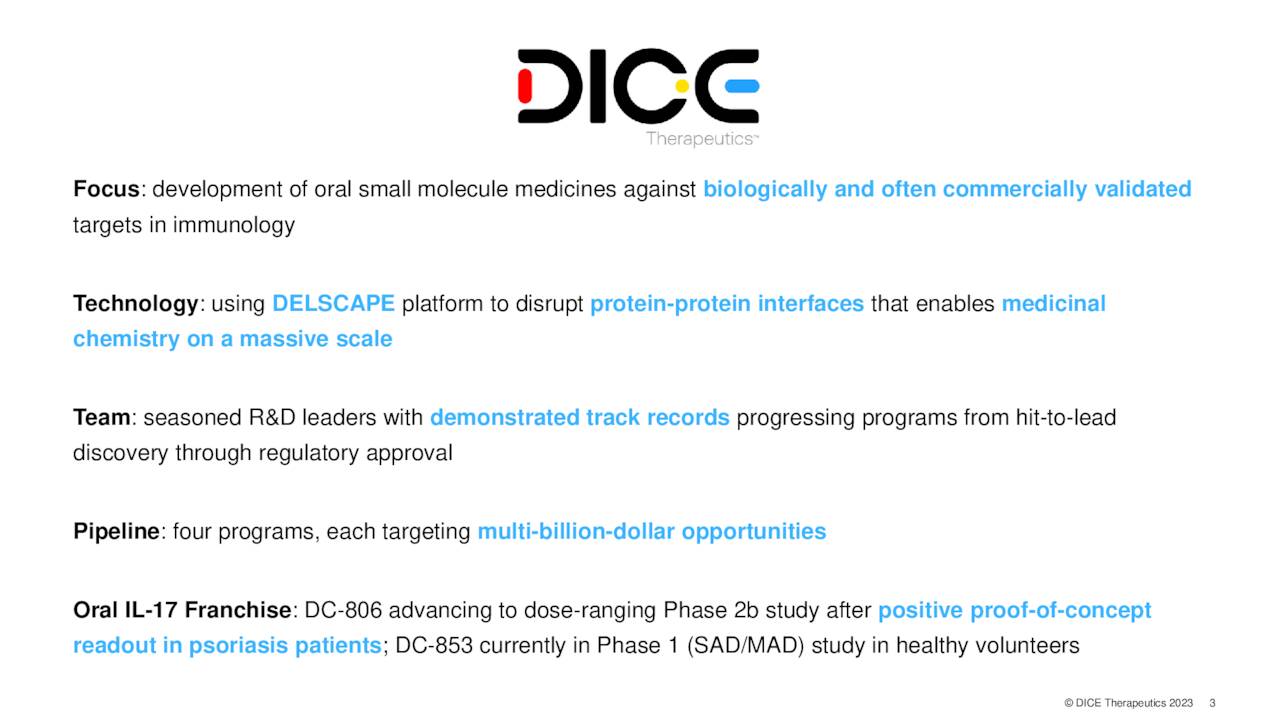 DICE Therapeutics Worth A Roll At The Right Price Seeking Alpha