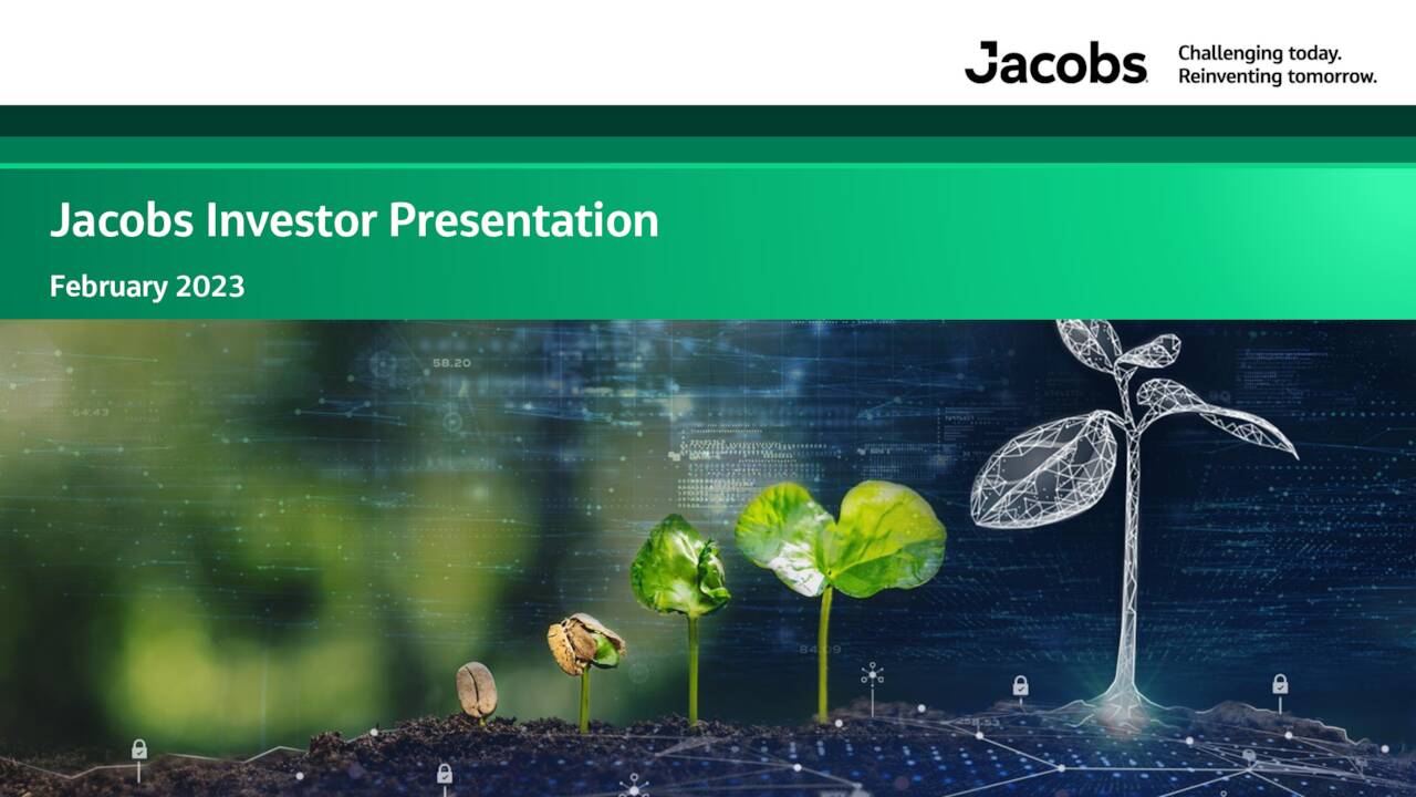 Jacobs Solutions (J) Investor Presentation Slideshow (NYSEJ