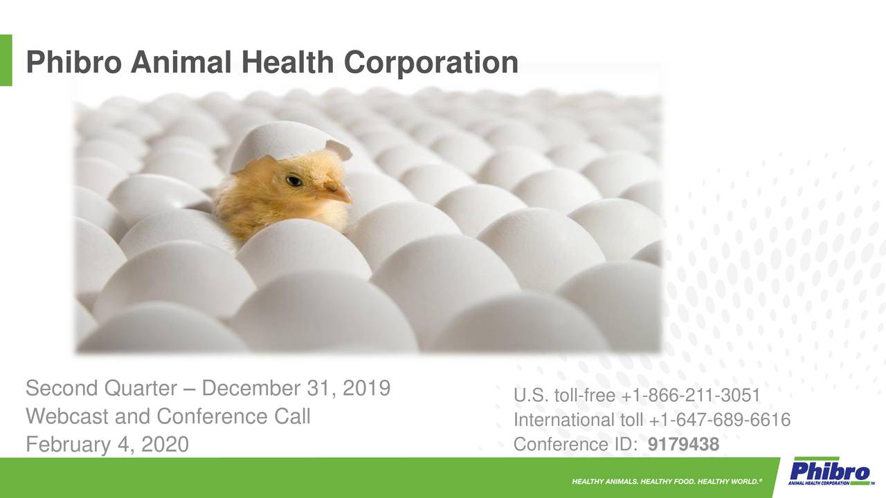 Phibro Animal Health Corporation 2020 Q2 - Results - Earnings Call ...