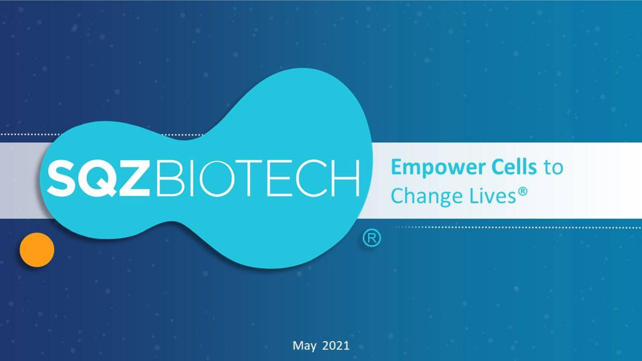 SQZ Biotechnologies (SQZ) Investor Presentation - Slideshow (OTCMKTS ...