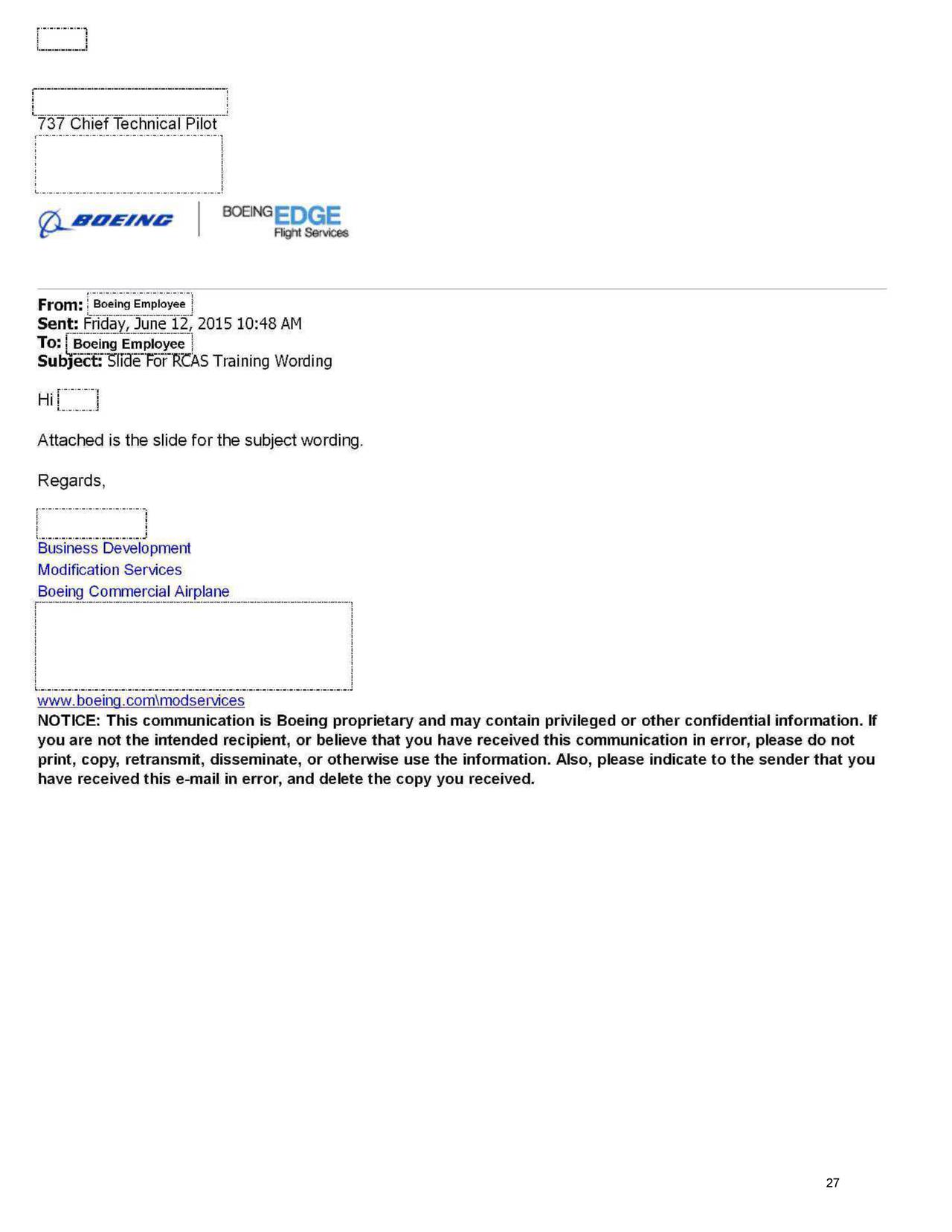Here Are The Disturbing Internal Emails Boeing Just Released About The ...