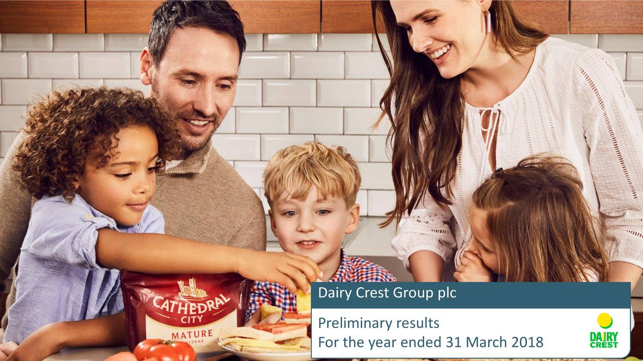 Dairy Crest Group ADR 2018 Q4 Results Earnings Call Slides (OTCMKTS